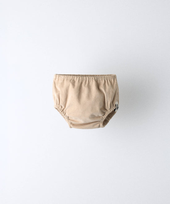Cubrepañal de bebé de pana color beige — Kala